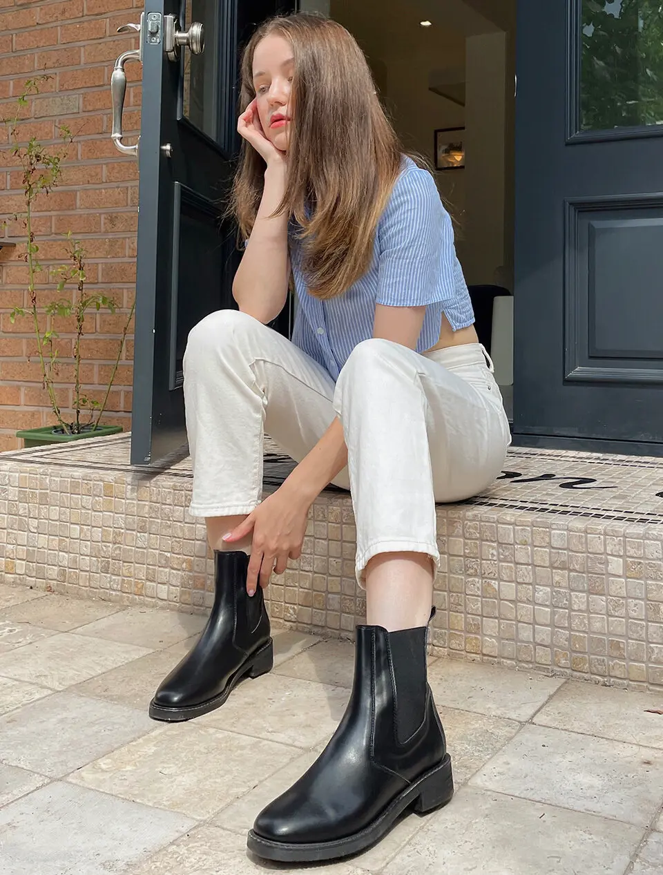 Premier Square Chelsea Boots 3.5cm