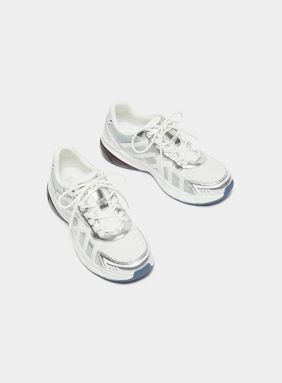 Ruffle line sneakers(grey)_DG4DS26028GRY