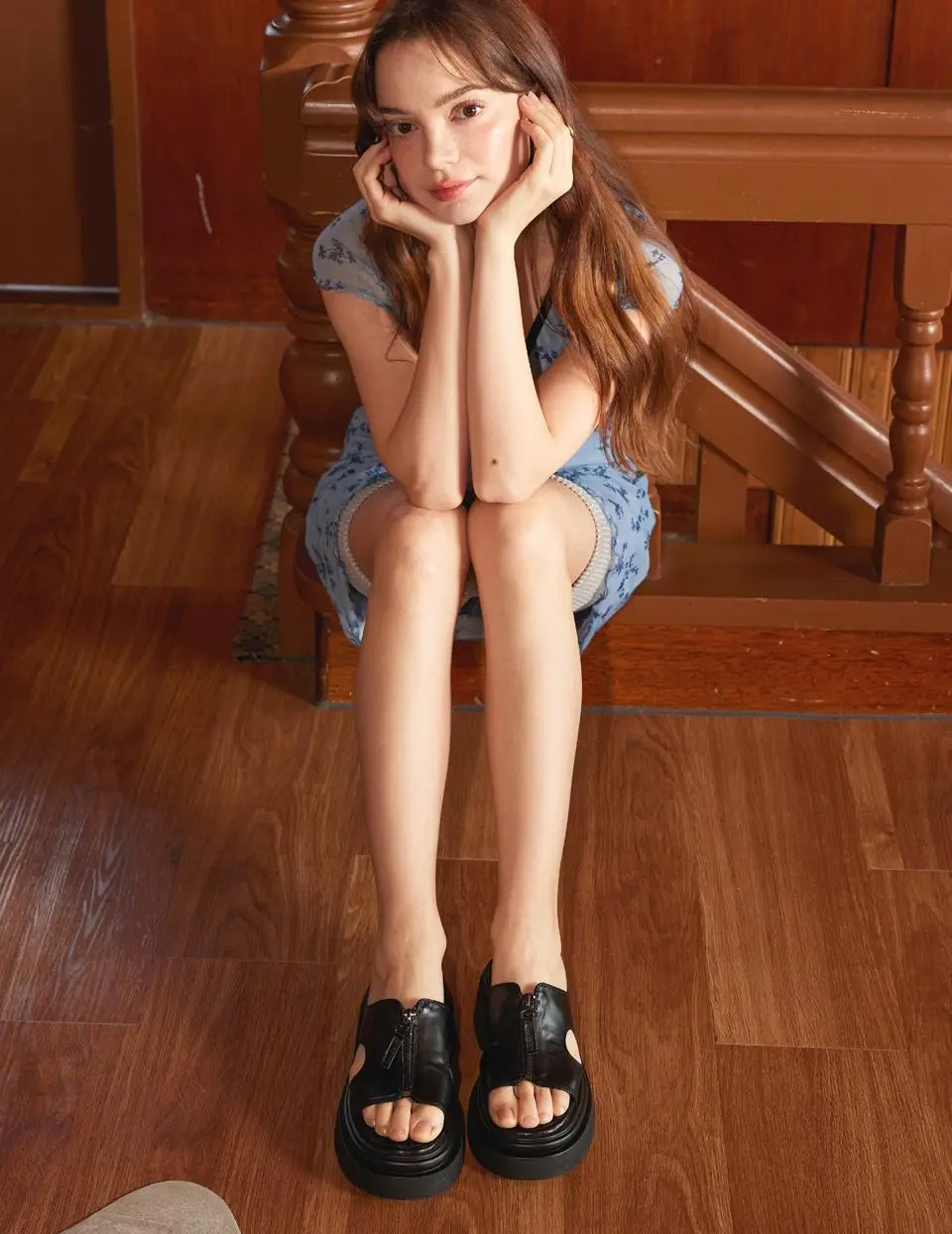 Chunky Creeper Slides [BLACK]