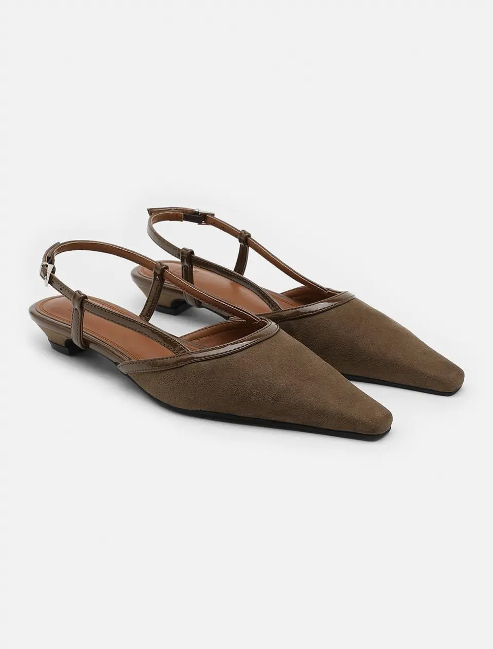 SOHO Suede Slingbacks (2color)