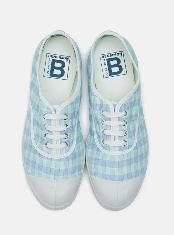 Limited Lacet Checks Sneakers