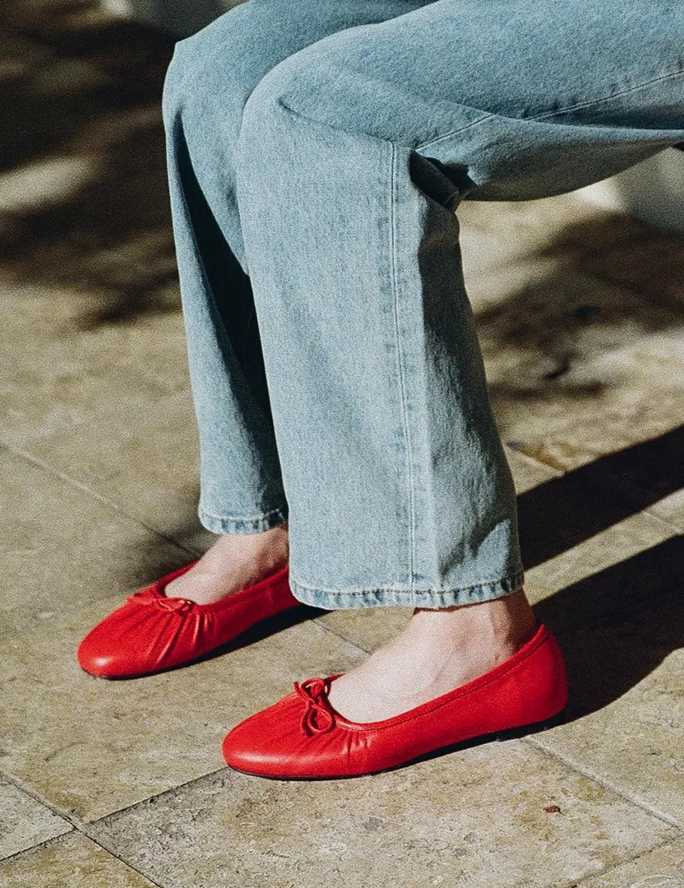 BORN SHIRRING FLAT SHOES (4colors)