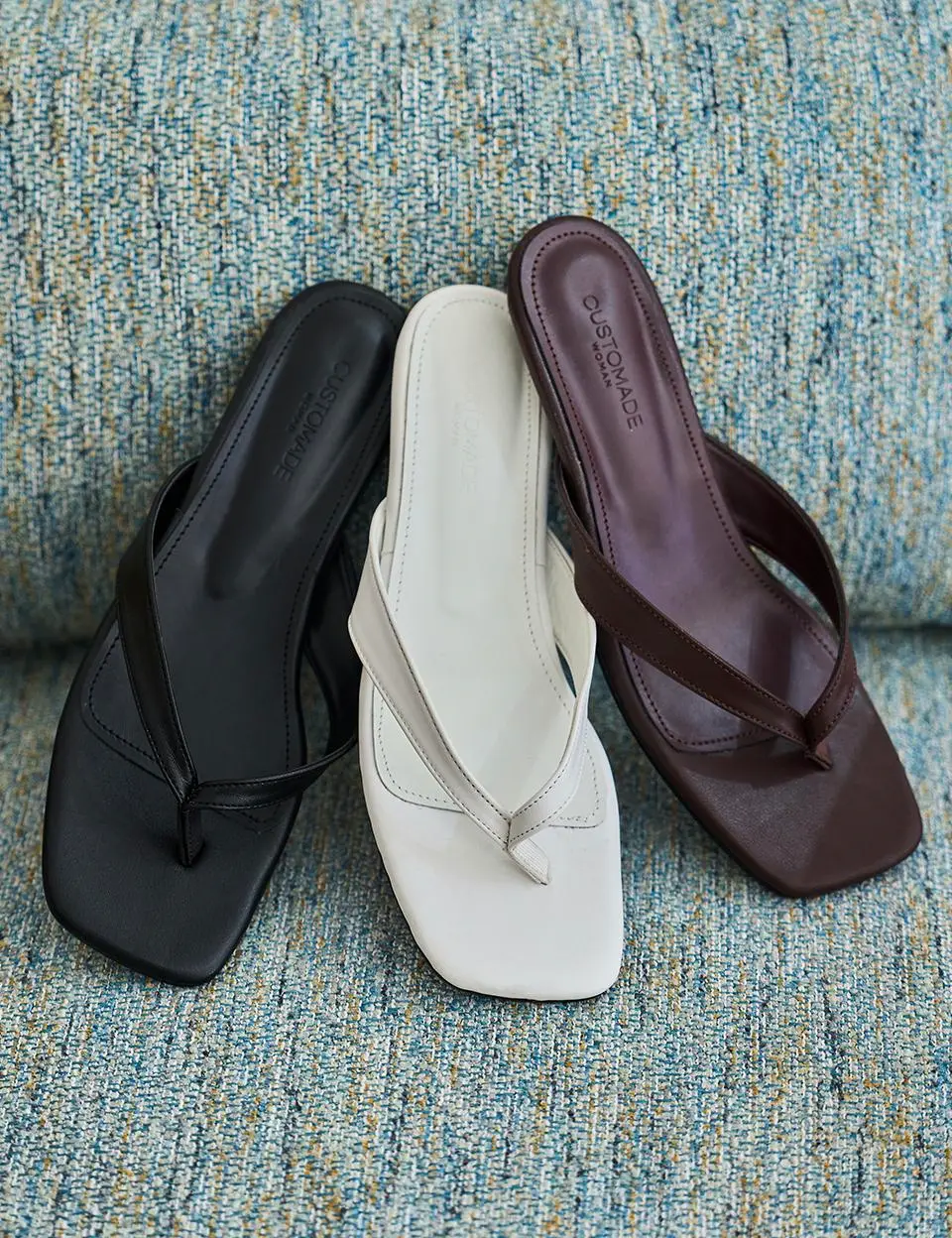 Lumi Kitten Flip Mule 3cm (CW0104BK)