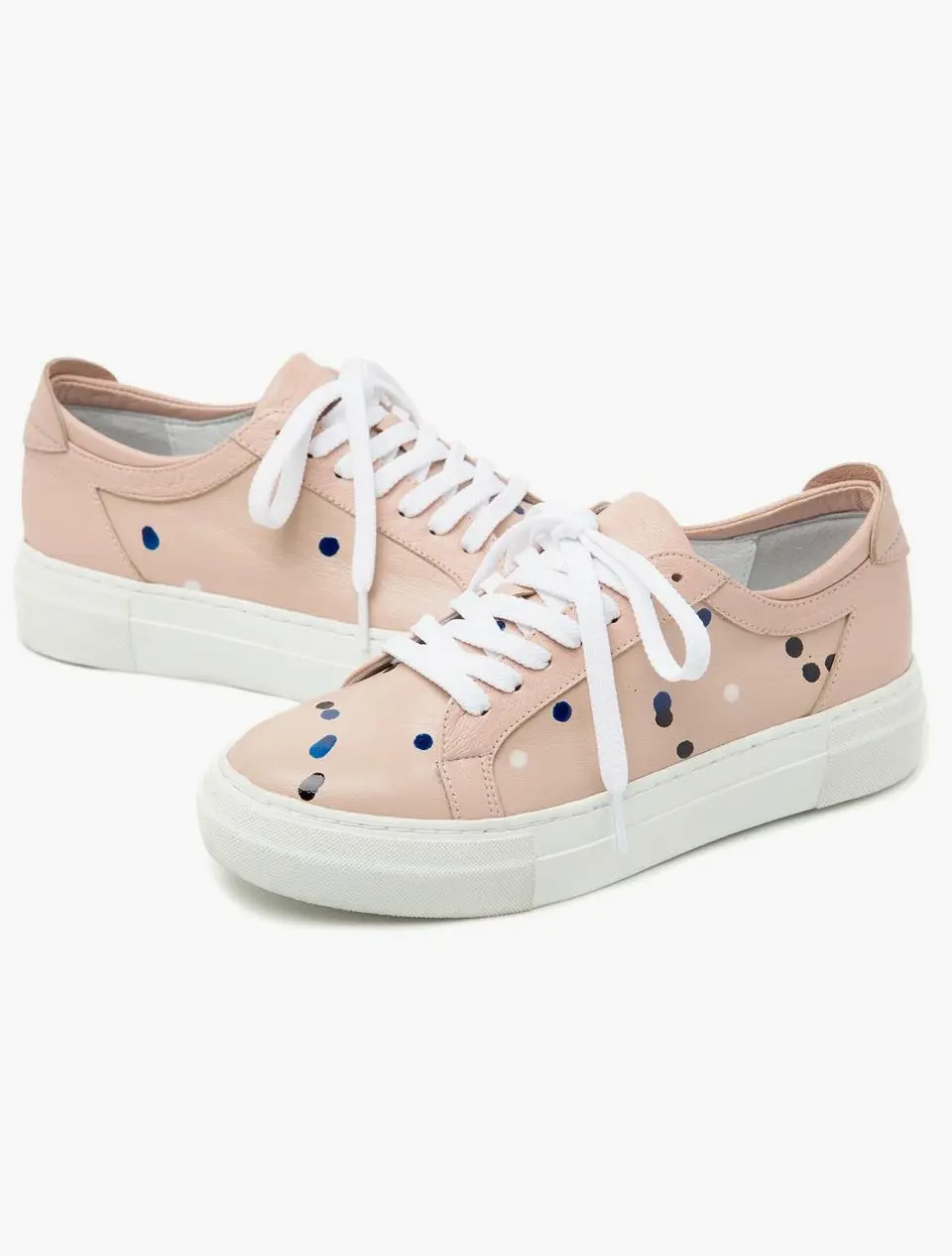 Hand-Printed Indie Sneakers [Pink] (DMP1633 GPK)