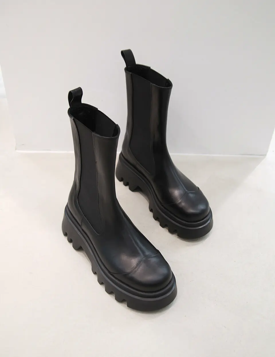 Lucas Chelsea Mid Boots_Black